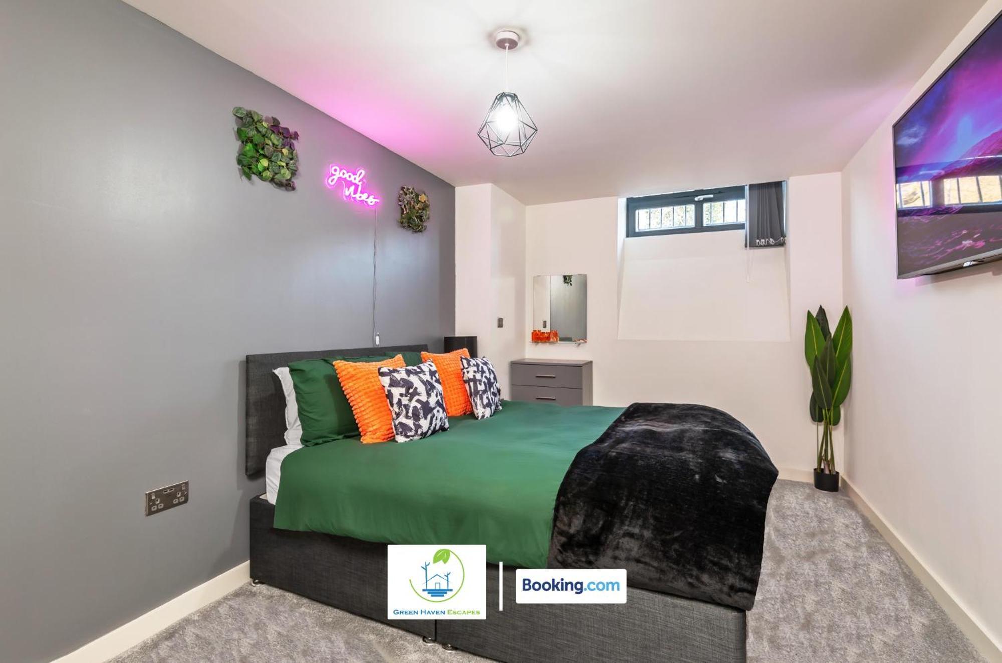 Spacious 1 Bedroom Apartment With 4K Cinema Experience By Green Haven Escapes In Bradford Bradford  Extérieur photo