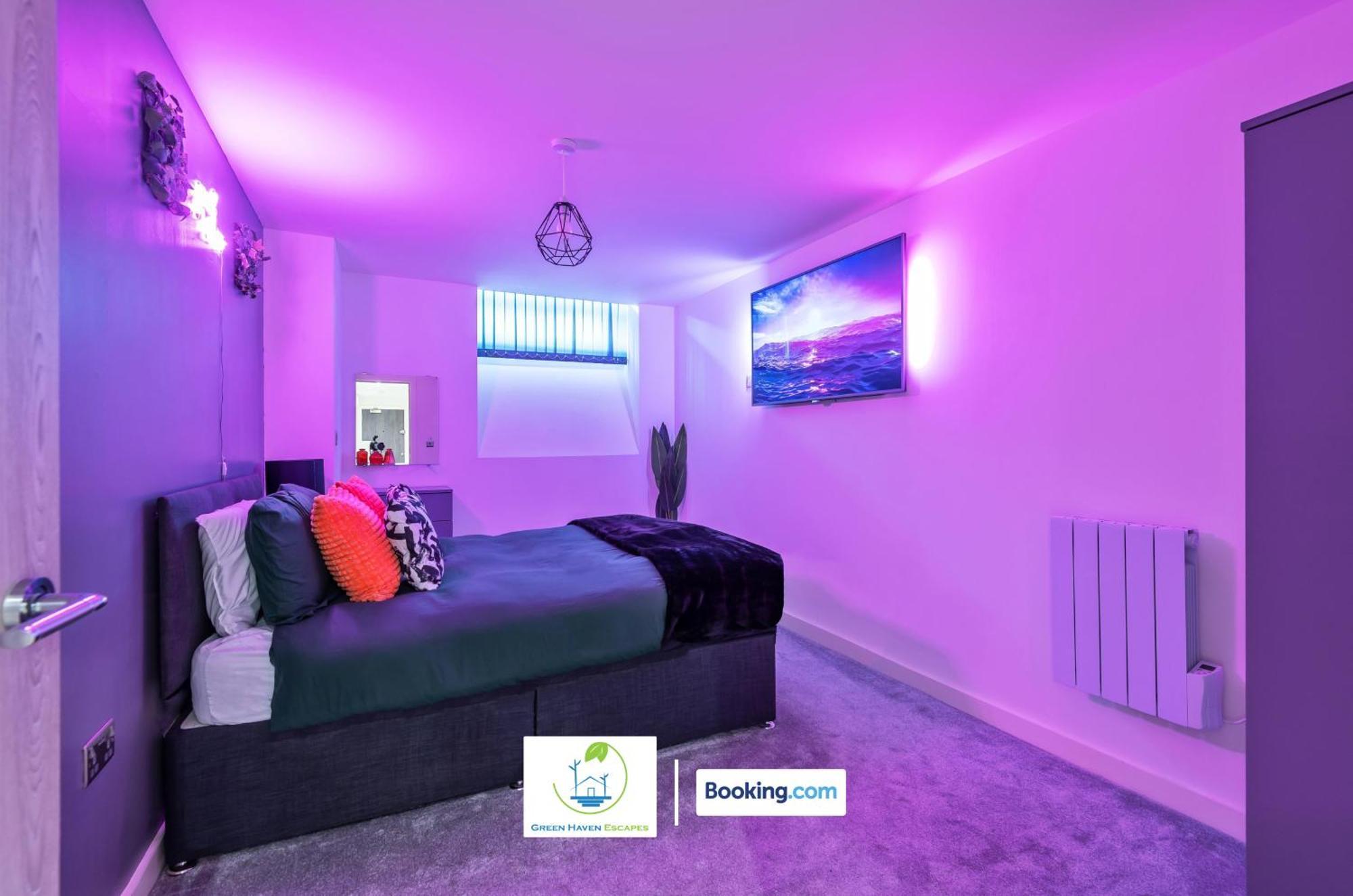 Spacious 1 Bedroom Apartment With 4K Cinema Experience By Green Haven Escapes In Bradford Bradford  Extérieur photo
