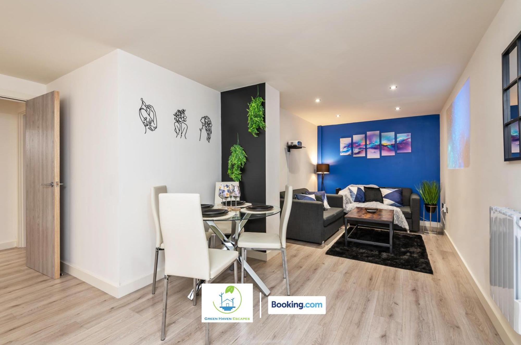 Spacious 1 Bedroom Apartment With 4K Cinema Experience By Green Haven Escapes In Bradford Bradford  Extérieur photo